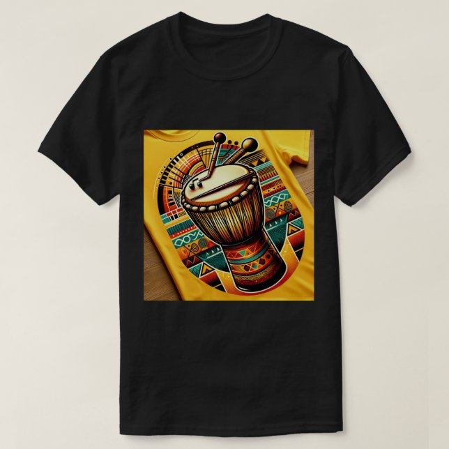 Camiseta y música (Diseño del anverso)