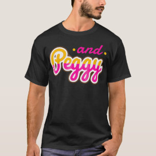 Camiseta Y Peggy Graciosa Historia Estadounidense