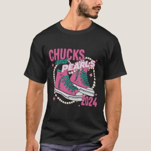Camiseta Y Perlas estoy con su Kamala 2024