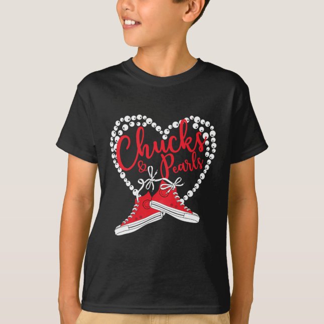 Camiseta Y Perlas estoy con su Kamala 2024 1 (Anverso)