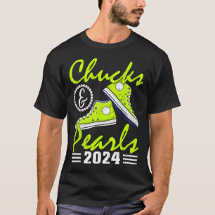 Camiseta Y Perlas Kamala Harris 2024 Elecciones De Ee.Uu. 2