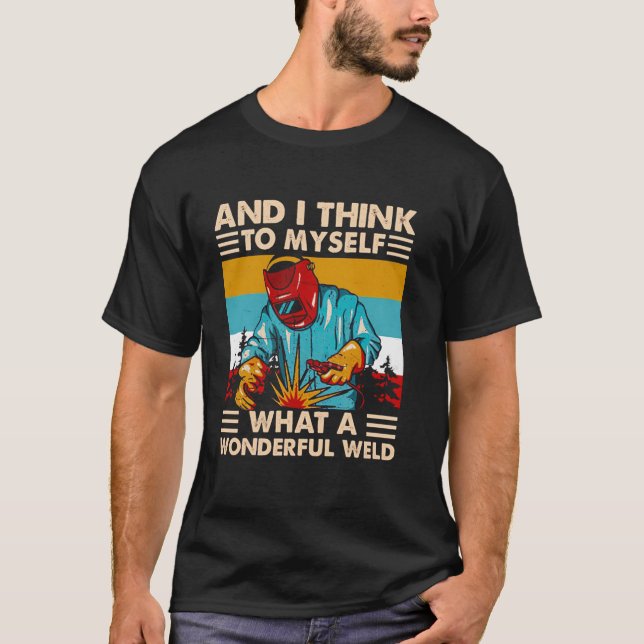 Camiseta Y Pienso En Mí Mismo Que Un Maravilloso Pasillo De (Anverso)