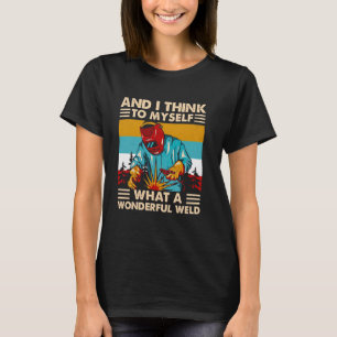 Camiseta Y Pienso En Mí Mismo Que Un Maravilloso Pasillo De