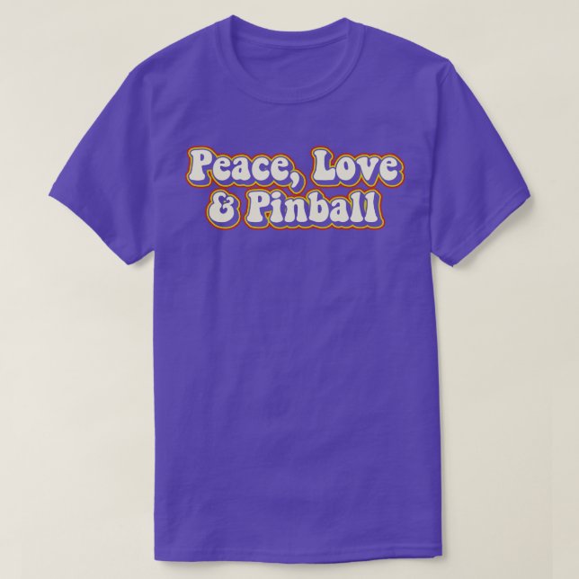Camiseta y Pinball Machines Arcade Divertido juego (Diseño del anverso)