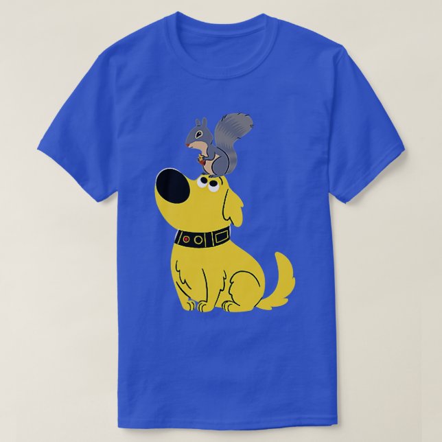 Camiseta y Pixars Dug Days Squirrel (Diseño del anverso)