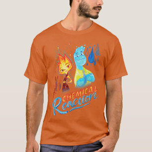 Camiseta y Pixars Reacción química elemental Ember Wade