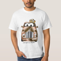 Camiseta y ropa de Rolls del canela (Royce)