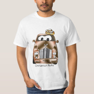 Camiseta y ropa de Rolls del canela (Royce)