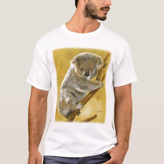 ¡… Camiseta y ropa lindas del oso de koala…! (Anverso)