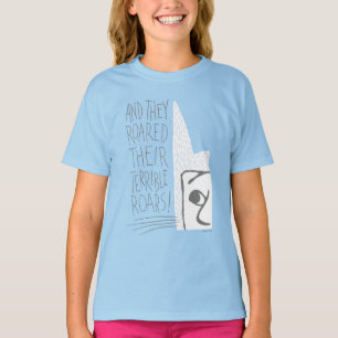 Camiseta ¡Y rugieron sus terribles rugidos!