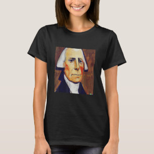 Camiseta ¿Y si el cubismo pintara George Washington Parody 