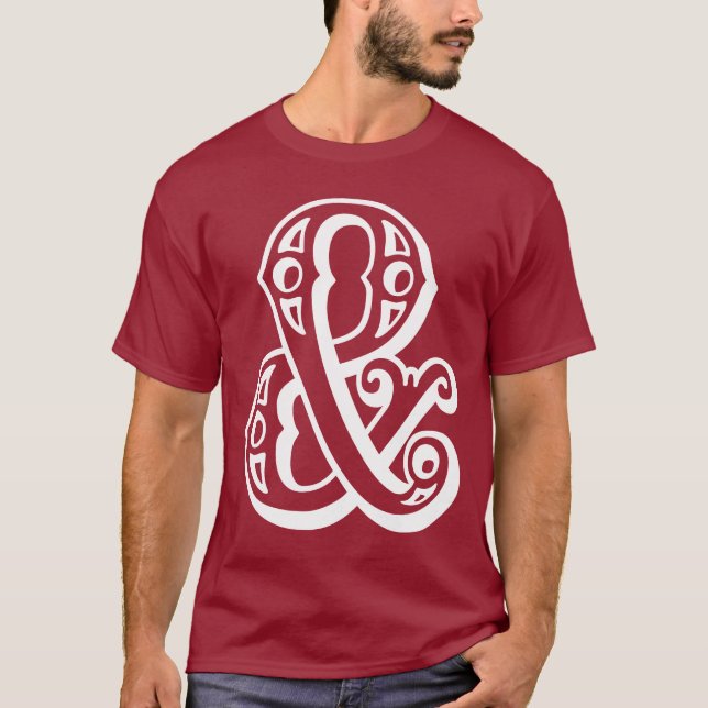 Camiseta Y signo "&" (Anverso)
