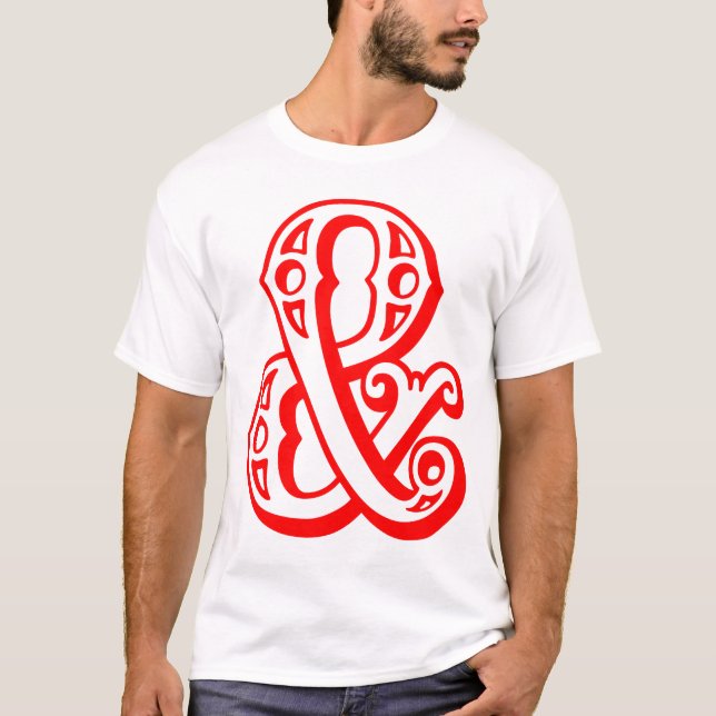 Camiseta Y signo "&" (Anverso)