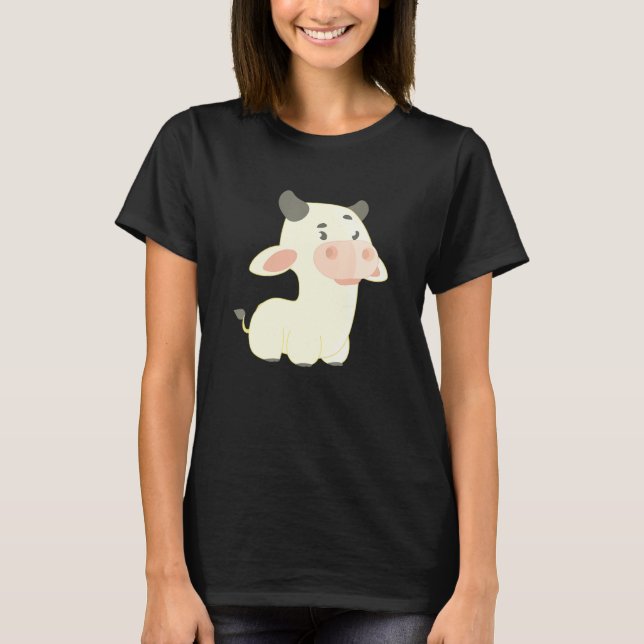Camiseta Y Vaca Bebé de Rancho Linda (Anverso)