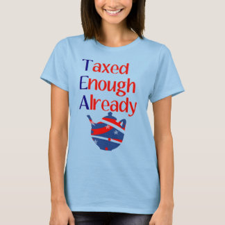 Camiseta Ya basta de impuestos