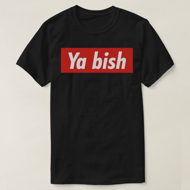 Camiseta Ya Bish - Kendrick lamar Béisbol - Sleeve T-Shirt (Diseño del anverso)