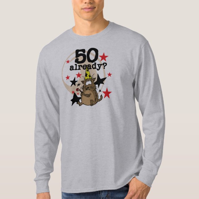 Camiseta Ya cumpleaños 50 (Anverso)
