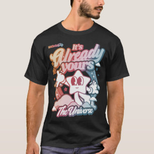 Camiseta Ya es tuyo, el universo en negro