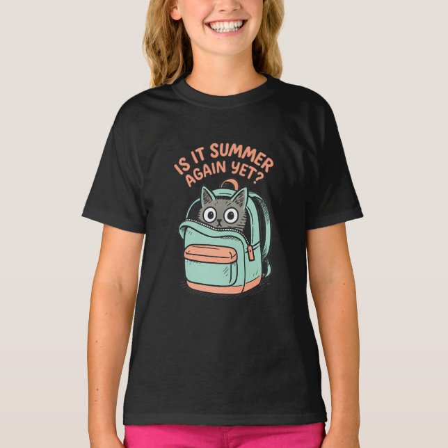 Camiseta ¿Ya Es Verano? (Anverso)
