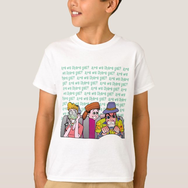 Camiseta ¿Ya estamos ahí? (Anverso)
