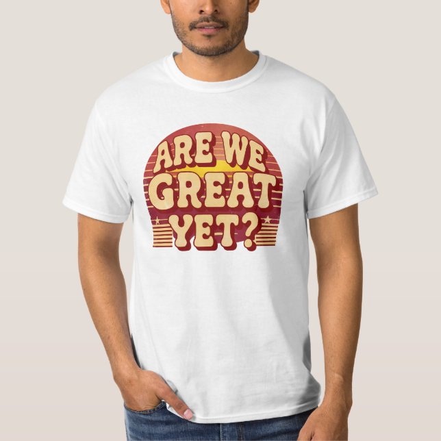 Camiseta ¿Ya Estamos Geniales? - Retro Político (Anverso)
