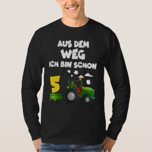 Camiseta Ya Estoy Fuera Del Camino 5 Camiones Cutos