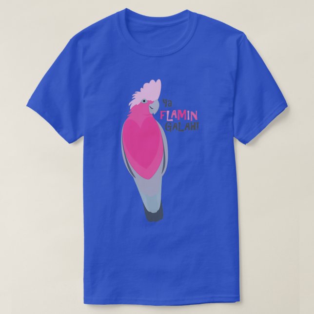 Camiseta Ya flamin galah (Diseño del anverso)