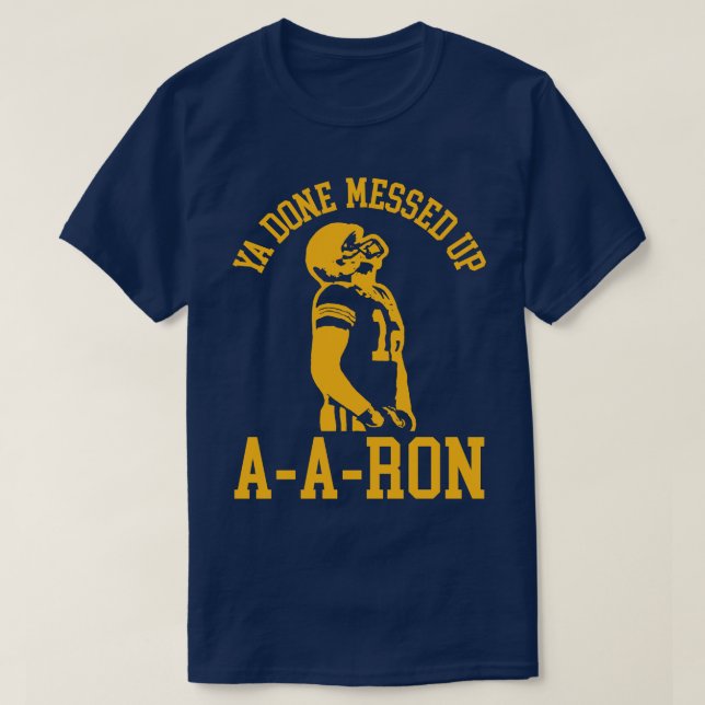Camiseta Ya hecho AARon 2 (Diseño del anverso)