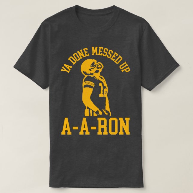 Camiseta Ya hecho AARon 2 (Diseño del anverso)