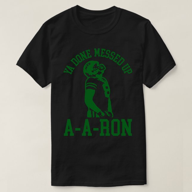 Camiseta Ya hecho AARon 3 (Diseño del anverso)