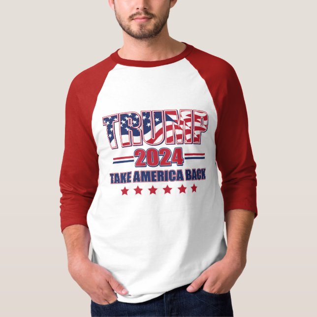 Camiseta Ya me extrañé - Trump 2024 (Anverso)