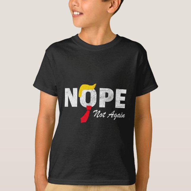 Camiseta Ya no más Trump Kamala Harris 2024 (Anverso)