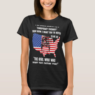 Camiseta Ya No Me Identifico Como Un Teórico De La Conspira