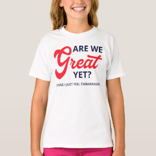 Camiseta ¿Ya somos geniales? Porque yo me siento avergonzad
