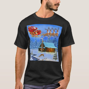 CAMISETA YA VIENE SANTA CLAUS