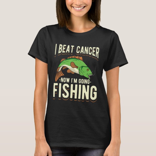 Camiseta Ya voy a pescar 1. (Anverso)