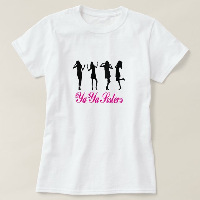 Camiseta Ya ya hermanas (Diseño del anverso)
