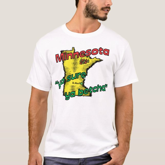 Camiseta ~ Ya Ya seguro Betcha del lema del manganeso los (Anverso)