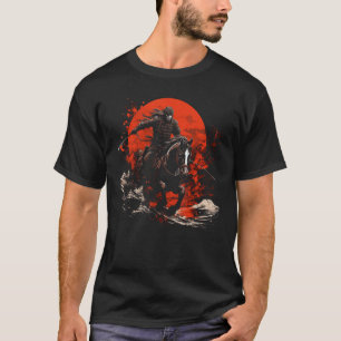 Camiseta Yabusame Arquetería de Caballo Samurai Guerrero Ja