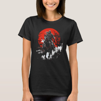 Camiseta Yabusame Horseback Archery Japanese Art Graphic Te