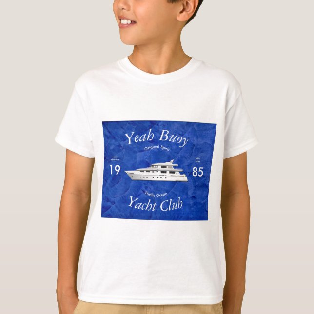 Camiseta Yacht Club Yeah Buoy (Anverso)