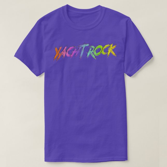 Camiseta Yacht Rock 80 Vintage (Diseño del anverso)