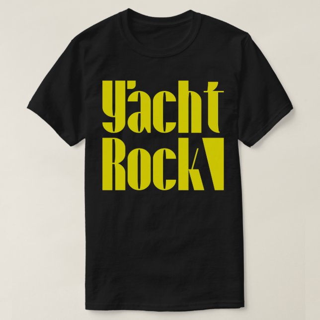 Camiseta Yacht Rock Vr (Diseño del anverso)