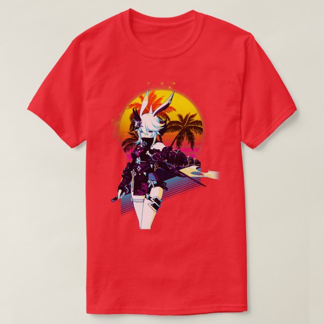 Camiseta Yae Kasumi Darkbolt Jonin (Diseño del anverso)