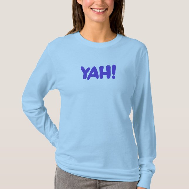 Camiseta ¡Yah! (Anverso)