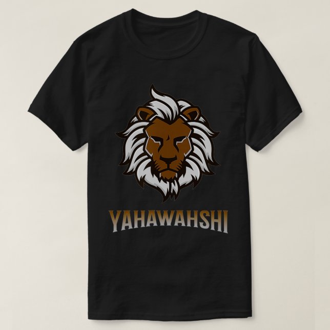 Camiseta Yahawahshi, LEÓN DE JUDAH (Diseño del anverso)