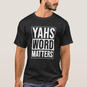 Camiseta Yahs Word importa hebreo israelí verdadero judío