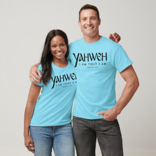 Camiseta Yahweh "Soy que soy" Éxodo 3:14