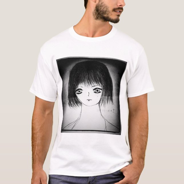 Camiseta yaie elektra lindo anime manga chica personalizado (Anverso)