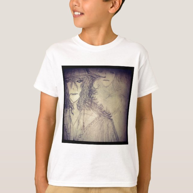 Camiseta yaie witch 888 dibujo de manga de anime de potenci (Anverso)